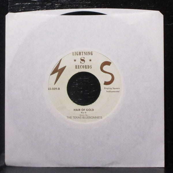 Marvin Shilling & Texas Bluebonnets - Hair Of Gold 7" VG Vinyl 45 Lightning USA - Shuga Records
