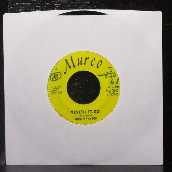 Dori Grayson - I Can Fix That For You / Never Let Go 7" VG+ Vinyl 45 Murco 1045 - Shuga Records