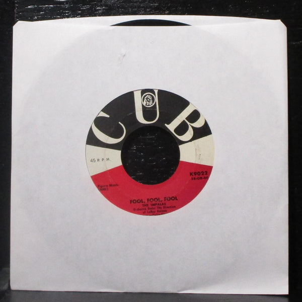 The Impalas - Sorry / Fool, Fool, Fool 7" VG Vinyl 45 Cub K9022 USA 1959 - Shuga Records