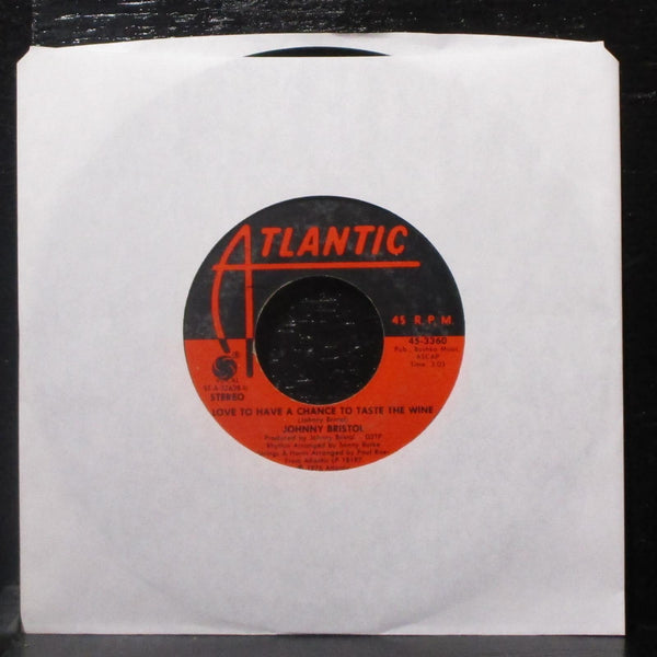 Johnny Bristol - Do It To My Mind 7" VG+ Vinyl 45 Atlantic 45-3360 USA 1976 - Shuga Records