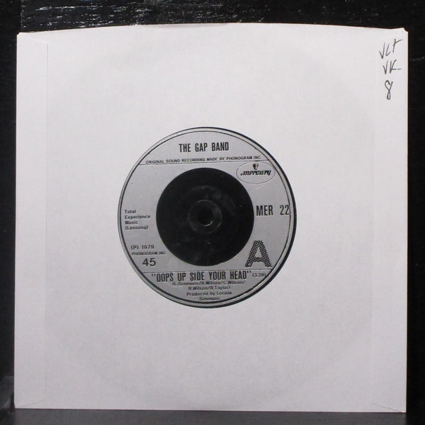 The Gap Band - Oops Up Side Your Head 7" VG+ Vinyl 45 Mercury MER 22 UK 1980 - Shuga Records