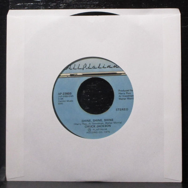 Chuck Jackson - I'm Needing You, Wanting You 7" VG+ Vinyl 45 AP-2360 USA 1975 - Shuga Records