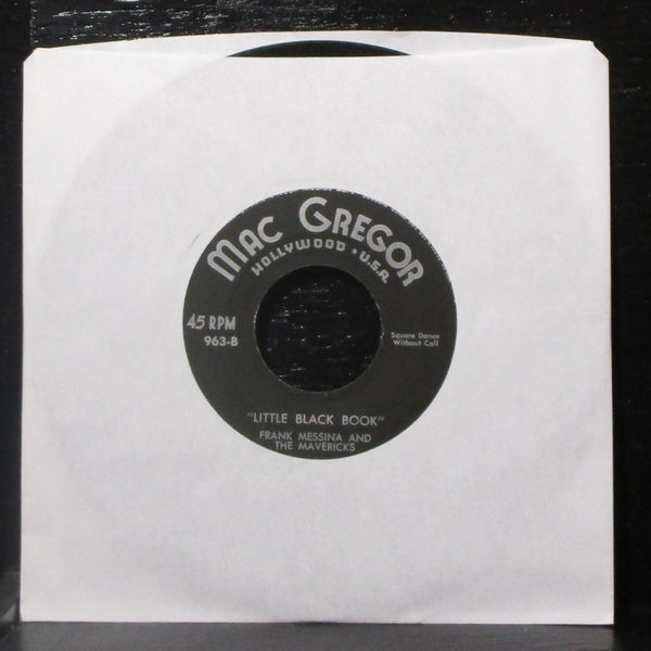 Don Stewart, Frank Messina & The Mavericks - Little Black Book 7" VG+ Vinyl 45 - Shuga Records