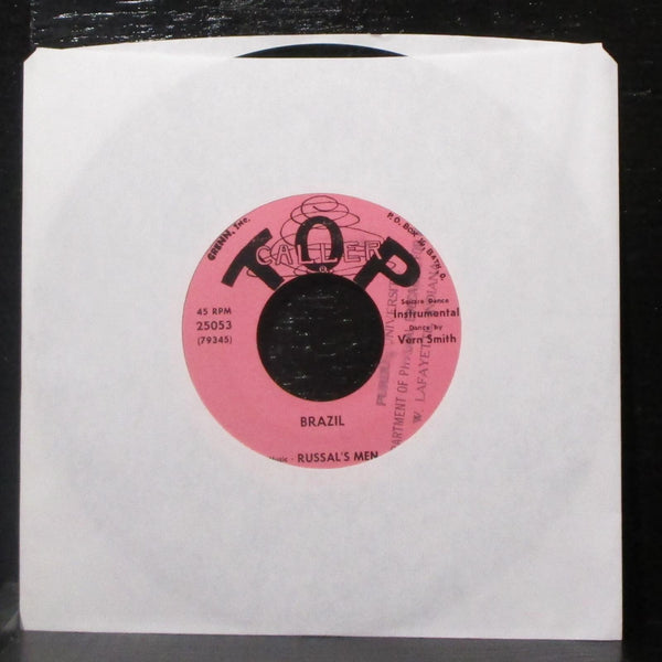 Vern Smith & Russal's Men - Brazil 7" VG Vinyl 45 Top Caller 25053 USA - Shuga Records