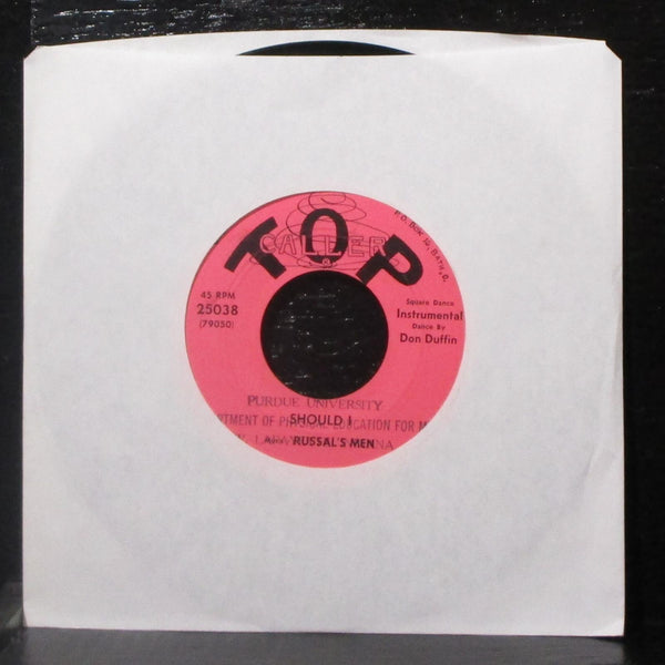 Don Duffin & Russal's Men - Should I 7" VG+ Vinyl 45 Top Caller 25038 USA - Shuga Records