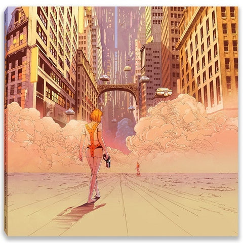 Eric Serra ‎– The Fifth Element (Original Motion Picture) - New Vinyl 2017 Mondo 2 Lp Pressing with Gatefold Jacket and Original Artwork by Shan Jiang - 90's Soundtrack