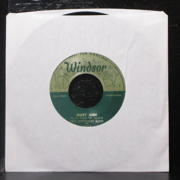 Dave Taylor & Pete Lofthouse Band - Mary Ann 7" VG+ Vinyl 45 Windsor 4815 USA - Shuga Records