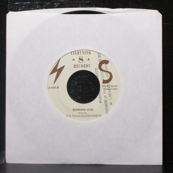 Tod Williams & Texas Bluebonnets - Running Gun 7" VG Vinyl 45 Lightning LS-603 - Shuga Records