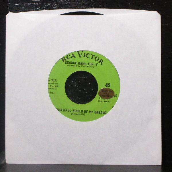 George Hamilton IV - Take My Hand For Awhile 7" Mint- Promo Vinyl 45 RCA 47-9637 - Shuga Records