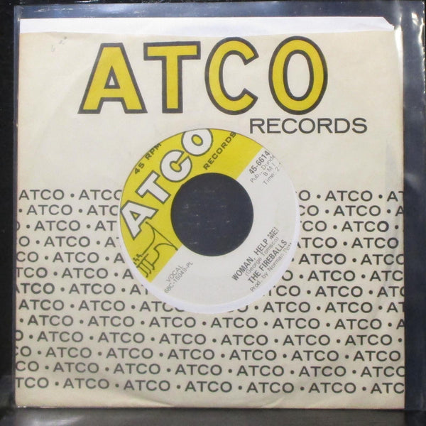 The Fireballs - Come On, React! / Woman, Help Me! 7" VG+ Vinyl 45 ATCO 45-6614 - Shuga Records