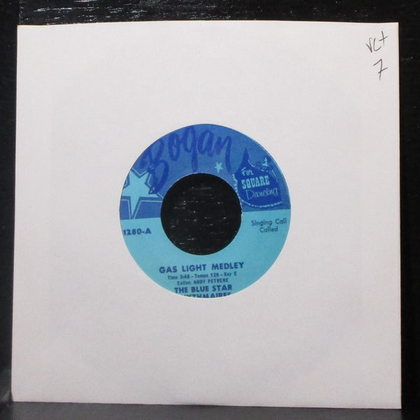 Andy Petrere & Blue Star Rhythmaries - Gas Light Medley 7" VG+ Vinyl 45 Bogan - Shuga Records