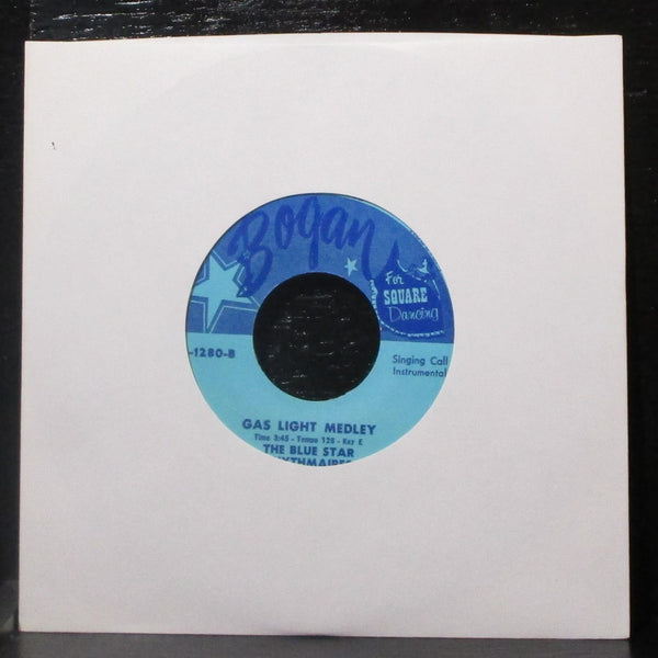 Andy Petrere & Blue Star Rhythmaries - Gas Light Medley 7" VG+ Vinyl 45 Bogan - Shuga Records