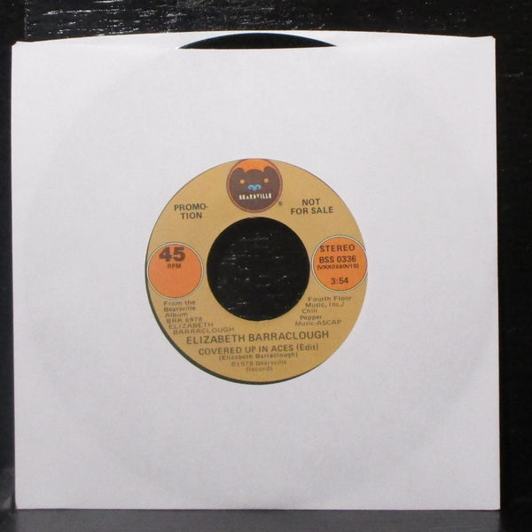 Elizabeth Barraclough - Covered Up In Aces 7" Mint- Promo Vinyl 45 Bearsville - Shuga Records