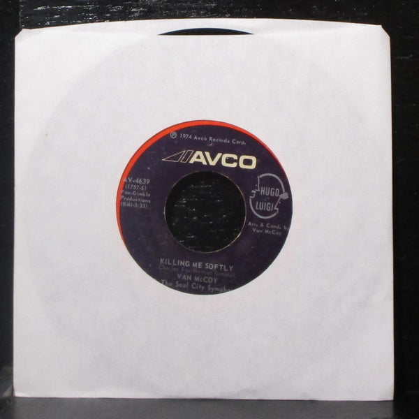 Van McCoy - Love Is The Answer / Killing Me Softly 7" VG+ Vinyl 45 Avco AV-4639 - Shuga Records