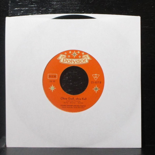 Friedel Hensch Und Die Cyprys - Solang' Die Sterne Glh'n 7" VG+ Vinyl 45 23 437 - Shuga Records