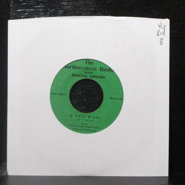 Ramona Gerhard - O Holy Night / Parade Of The Wooden Soldiers 7" VG Red Vinyl 45 - Shuga Records