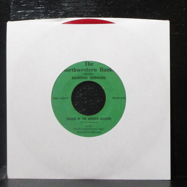 Ramona Gerhard - O Holy Night / Parade Of The Wooden Soldiers 7" VG Red Vinyl 45 - Shuga Records
