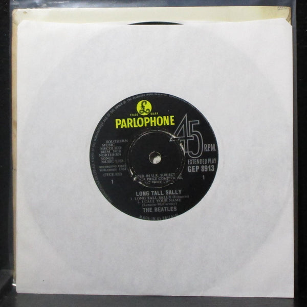 The Beatles - Long Tall Sally EP 7" VG+ Vinyl 45 Parlophone GEP 8913 UK 1964 - Shuga Records