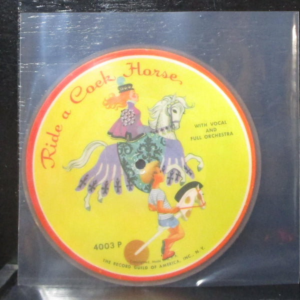Unknown Artist - A Hunting We Will Go 7" VG+ Vinyl 45 Record Guild of America - Shuga Records