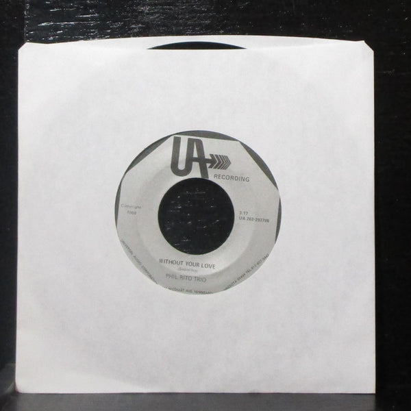 Phil Rito Trio - Amora Mia / Without Your Love 7" VG+ Vinyl 45 UA 263-29378 USA - Shuga Records