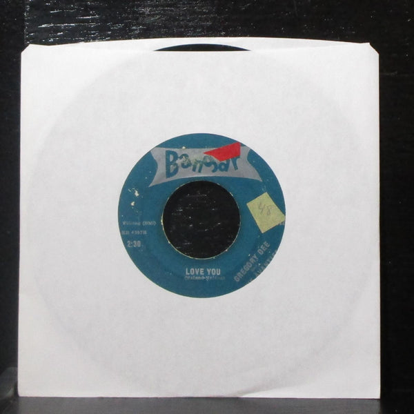 Gregory Dee & The Avanties - The Grind / Love You 7" VG Vinyl 45 Bangar BA 00620 - Shuga Records