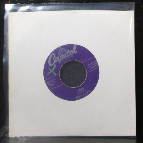 Tommy Leonetti - Now / I Cried 7" VG Vinyl 45 Capitol F2861 USA 1954 - Shuga Records