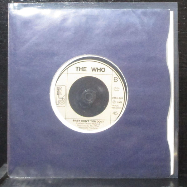The Who - Join Together / Baby Don't You Do It 7" Mint- Vinyl 45 Track UK 1972 - Shuga Records