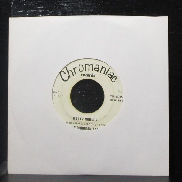 The Chromaniacs - Rain Rain Polka / Waltz Medley 7" VG Vinyl 45 CH-8086 USA - Shuga Records