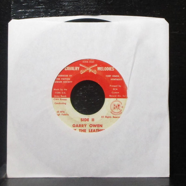 The 113th U.S. Army Band - Cavalry Melodies EP 7" VG Vinyl 45 RCA Custom - Shuga Records