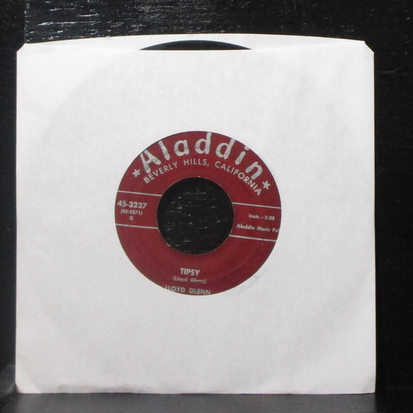 Lloyd Glenn - Shadow Land / Tipsy 7" VG Vinyl 45 Aladdin 45-3237 USA 1954 - Shuga Records