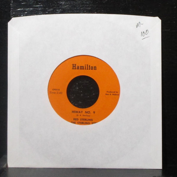 Red Sterling - Hiway No. 9 / I'm Really Livin' Now 7" Mint- Vinyl 45 Hamilton - Shuga Records