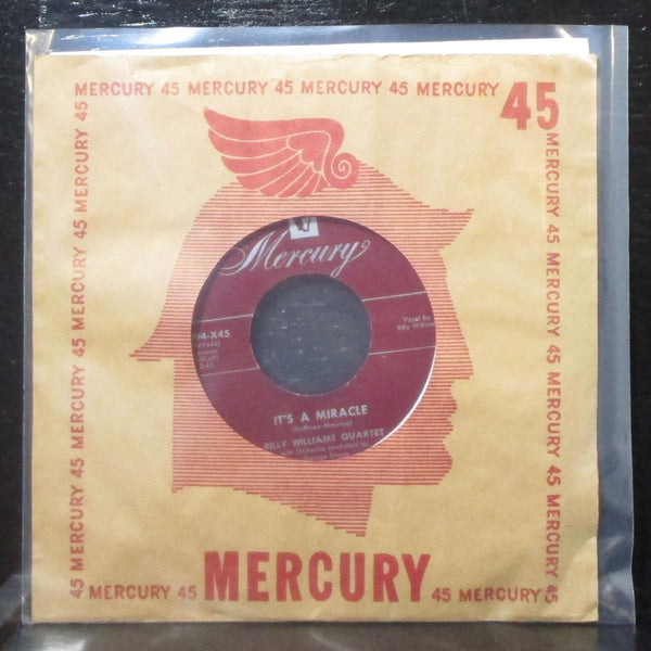 Billy Williams Quartet - Pour Me A Glass Of Teardrops 7" VG+ Vinyl 45 Mercury - Shuga Records
