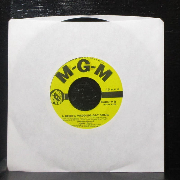 Anita Ellis - Naughty But Nice / A Bride's Wdding-Day Song 7" VG Vinyl 45 MGM - Shuga Records