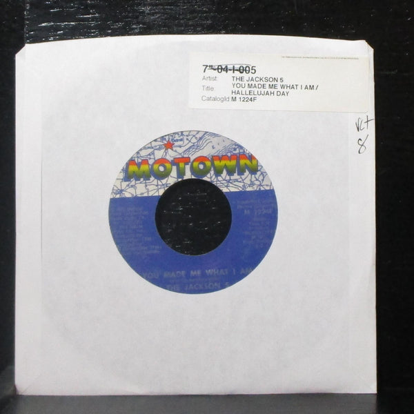 The Jackson 5 - Hallelujah Day / You Made Me What I Am 7" VG+ Vinyl 45 Motown - Shuga Records