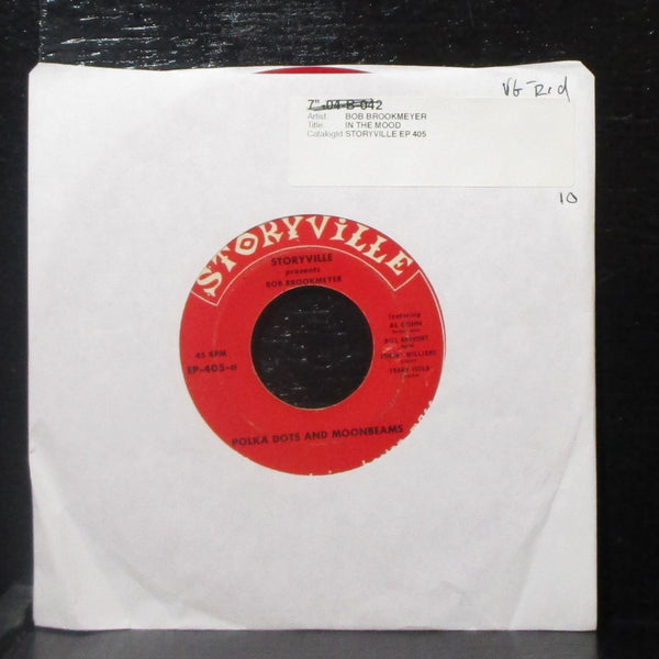 Storyville Presents Bob Brookmeyer EP 7" VG- Red Vinyl 45 Storyville EP-405 USA - Shuga Records