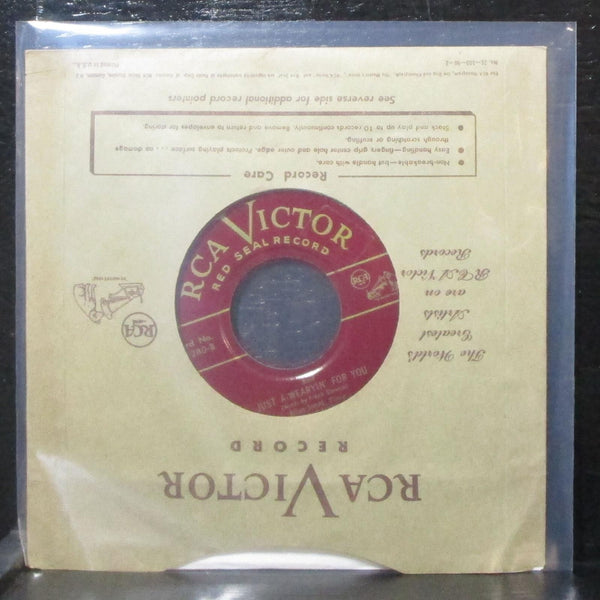 Allan Jones - I Love You Truly / Just A Wearyin' For You 7" VG+ Red Vinyl 45 RCA - Shuga Records