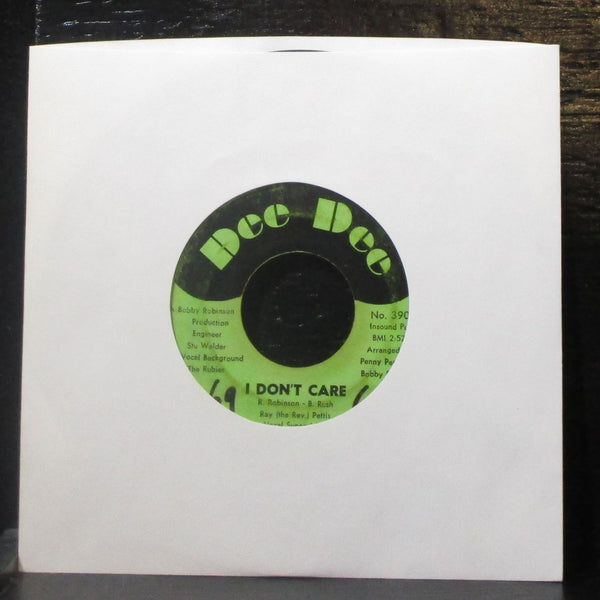 Ray (The Rev.) Pettis - Hello There Pretty Baby / I Don't Care 7" VG Vinyl 45 - Shuga Records