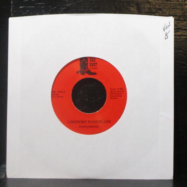 Don Williamson - Lonesome Road Blues 7" VG+ Vinyl 45 Red Boot RB 316 USA - Shuga Records