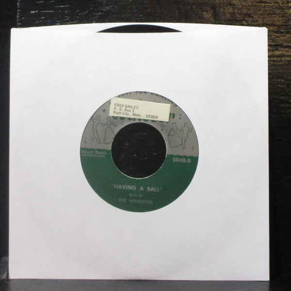 Al Stevens & The Windsors - Having A Ball 7" VG+ Vinyl 45 Windsor 5048 USA - Shuga Records
