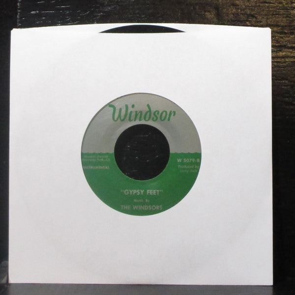 Gary Weston & The Windsors - Gypsy Feet 7" VG+ Vinyl 45 Windsor W 5079 USA - Shuga Records