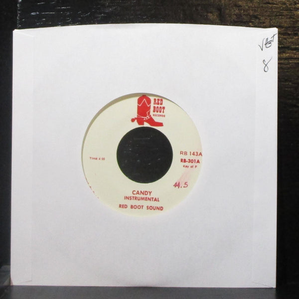 Red Boot Sound - Candy / Rebert 7" VG+ Vinyl 45 Red Boot Sound RB-301 USA - Shuga Records