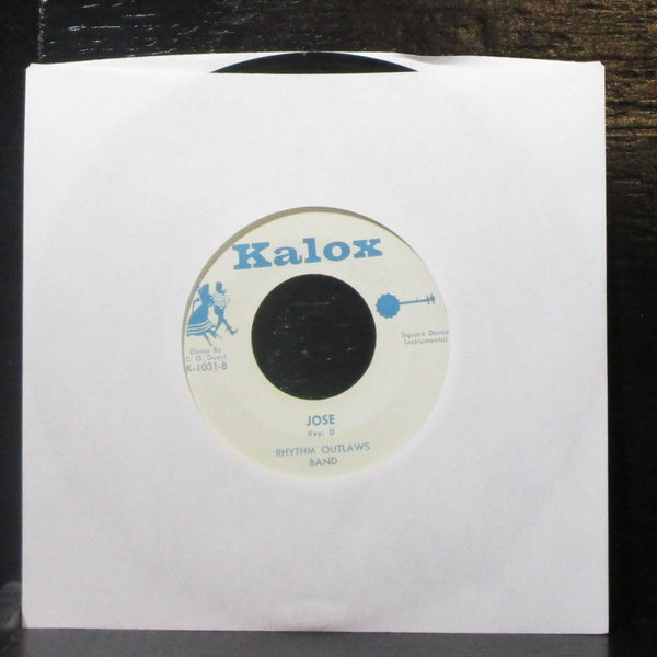 C. O. Guest & Rhythm Outlaws - Jose 7" VG+ Vinyl 45 Kalox K-1031 USA - Shuga Records