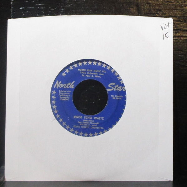 Eddie Skeets' Orchestra - Swiss Echo Waltz / Uncle Joe's Polka 7" VG+ Vinyl 45 - Shuga Records