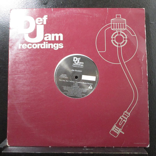 Joe Budden Feat. Busta Rhymes - Fire (Yes, Yes Y'all) 12" VG+ B0000844-11 Record - Shuga Records