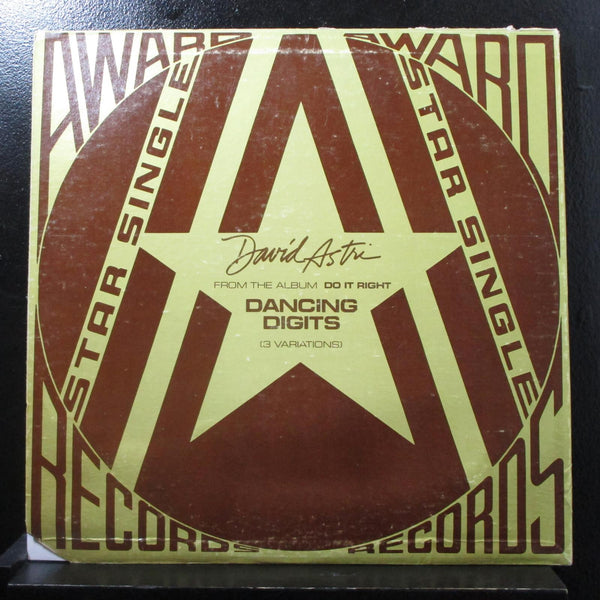 David Astri - Dancing Digits 12" Mint- DA 2510 USA 1983 Clear Vinyl Record - Shuga Records