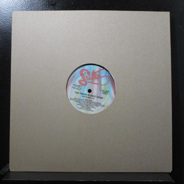 The Fresh Force Crew - Rock Me 12" VG+ SUD 046DJ Promo USA 1986 Vinyl Record - Shuga Records