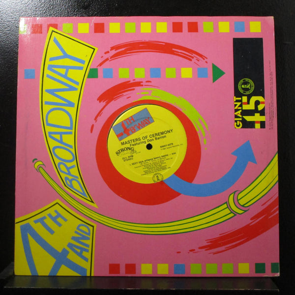 Masters Of Ceremony Ft. Don Barron - Sexy 12" Mint- BWAY-437 Vinyl Record - Shuga Records