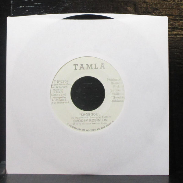 Smokey Robinson - Shoe Soul 7" Mint- Promo Vinyl 45 Tamla T 54296F USA 1978 - Shuga Records