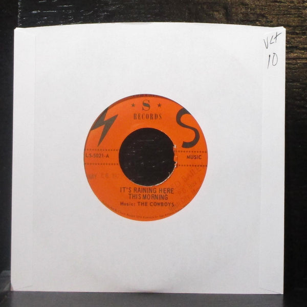 Randy Dourghty - It's Raining Here This Morning 7" VG+ Vinyl 45 Lightning S 5021 - Shuga Records