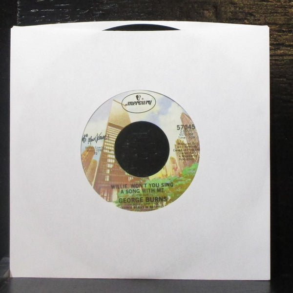 George Burns - Just Send Me One 7" VG+ Vinyl 45 Mercury 57045 USA 1980 - Shuga Records